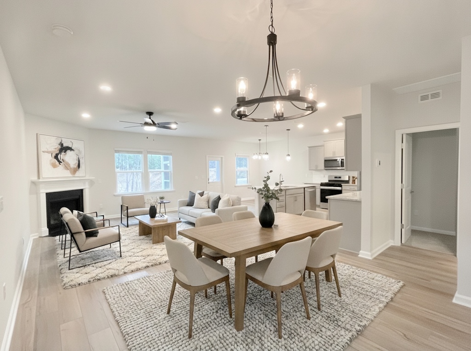 Staged Room