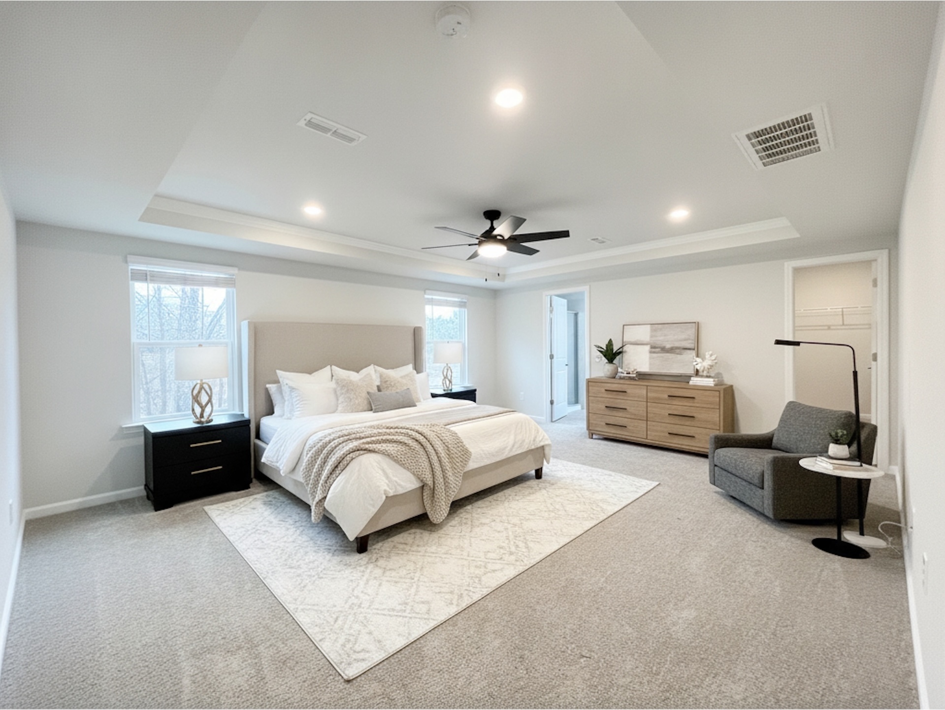 Staged Room